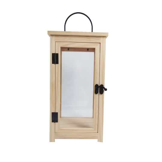 DIY Wood & Glass Window Lantern by Make Market